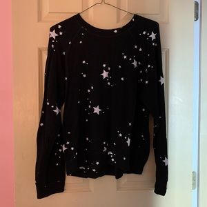 Monrow Star Crew Neck - Size L